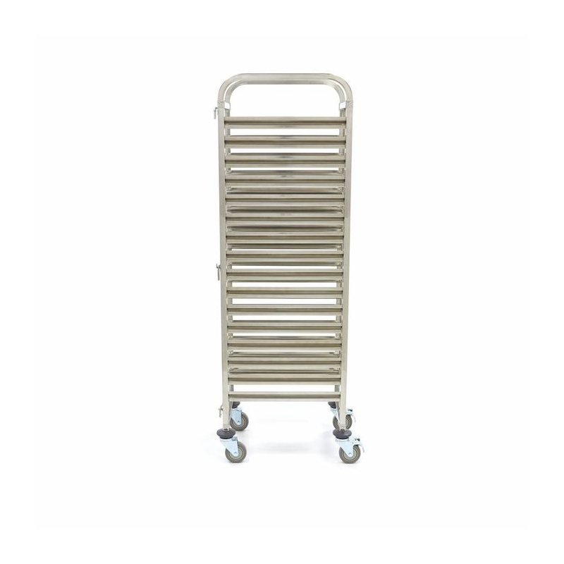 Dienblad Trolley - gastronorm - Past op 16 plateaus 1/1 GN - excl. gastronormbakken - Maxima - 09300547