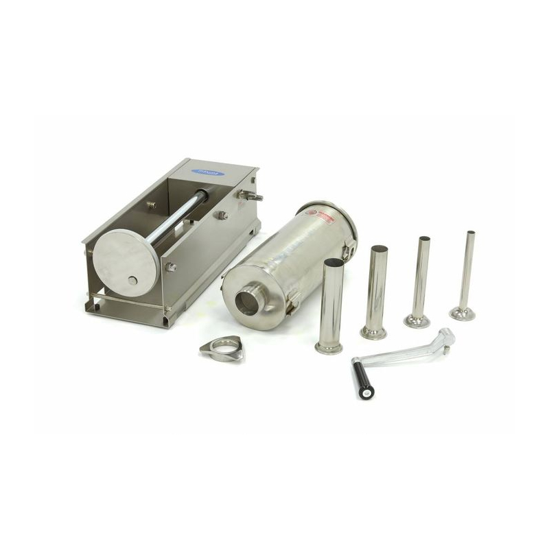 Worsten pers - 5 L - horizontaal - incl 4 vulbuizen - Maxima - 09300468