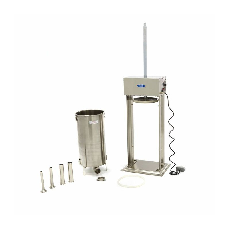 Worsten pers - 25 L - automatisch - verticaal - incl 4 vulbuizen - Maxima - 09300459