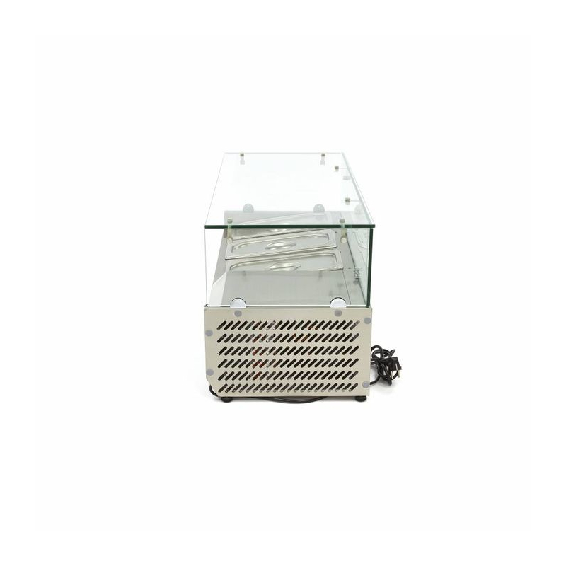 Saladette te plaatsen - 95 cm - geschikt voor 3 x 1/3 GN - Maxima - 09400317