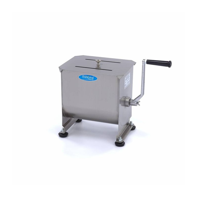 Vleesmixer - 10 L - 7,5 kg vlees - enkele as - handmatig - Maxima - 09300440