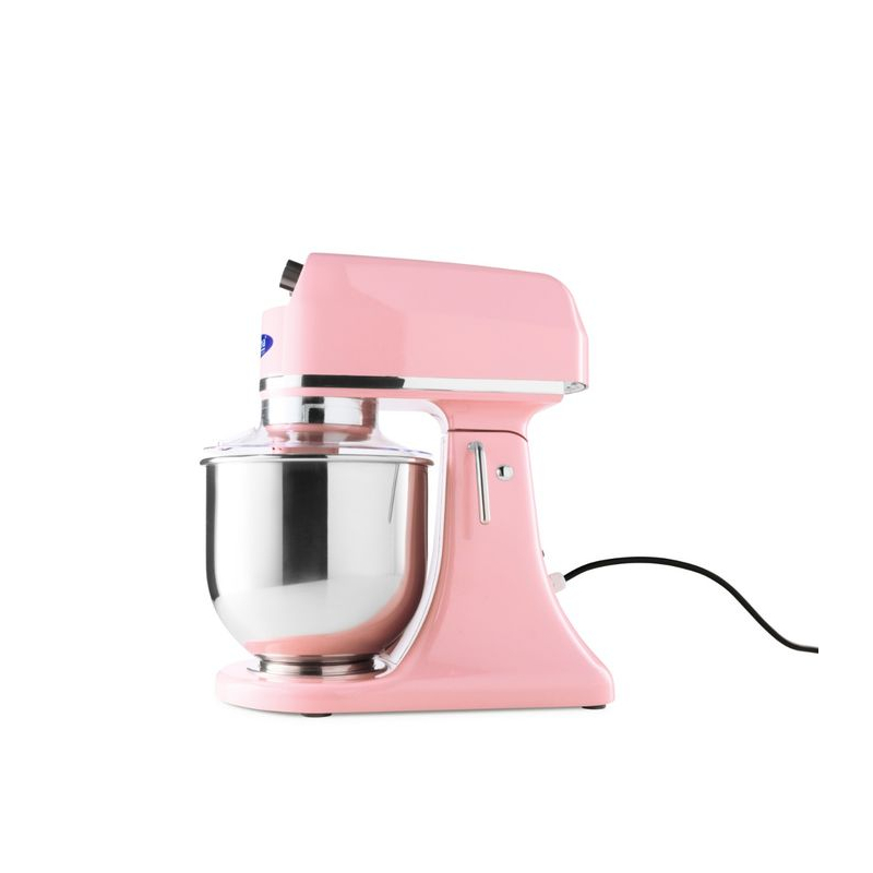Planetaire mixer - 7 L - tot 2 kg deeg - roze - Maxima - 09300151