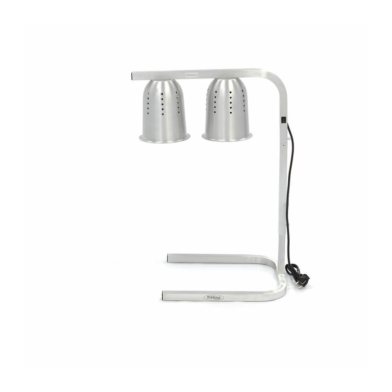Lampe chauffante - 2 lampes - incl 2 lampes et 1 r&eacute;cipient 1/1 GN - Maxima - 09362041