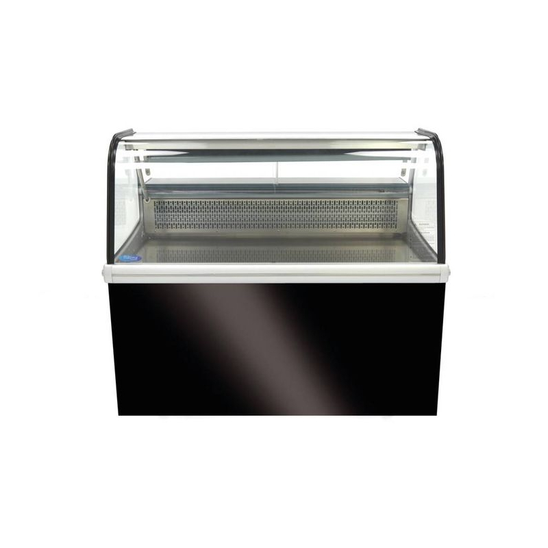 Gekoelde vitrine - 255 L - 125 cm - met onderstel - Maxima - 09400821