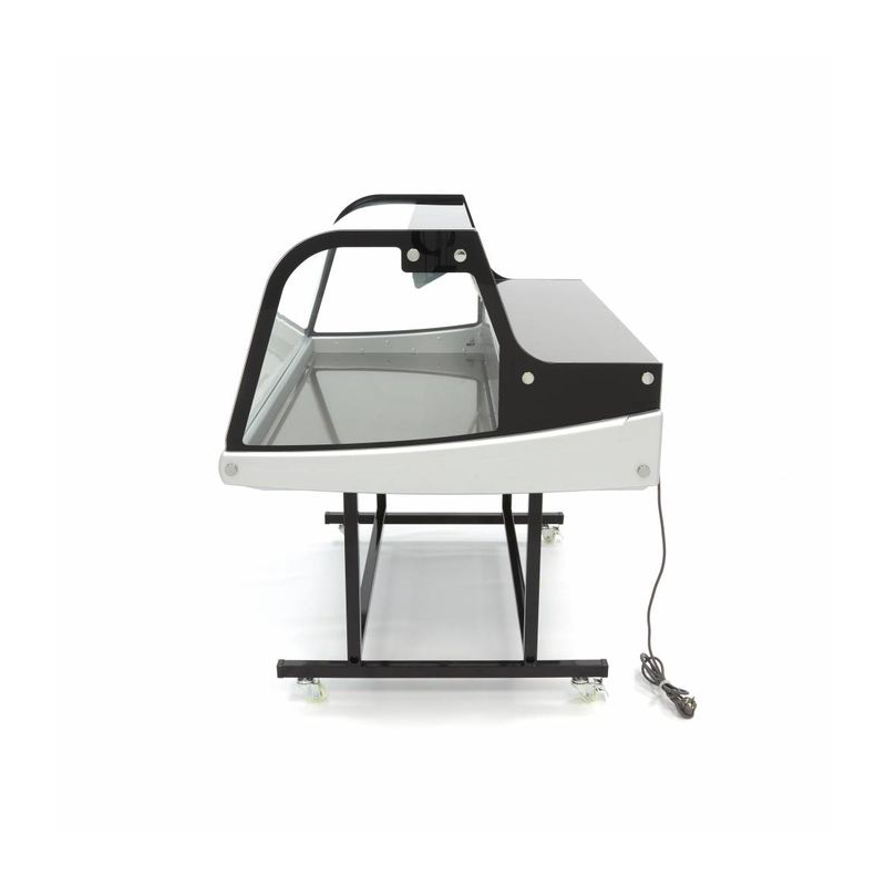 Gekoelde vitrine - 255 L - 125 cm - met onderstel - Maxima - 09400821