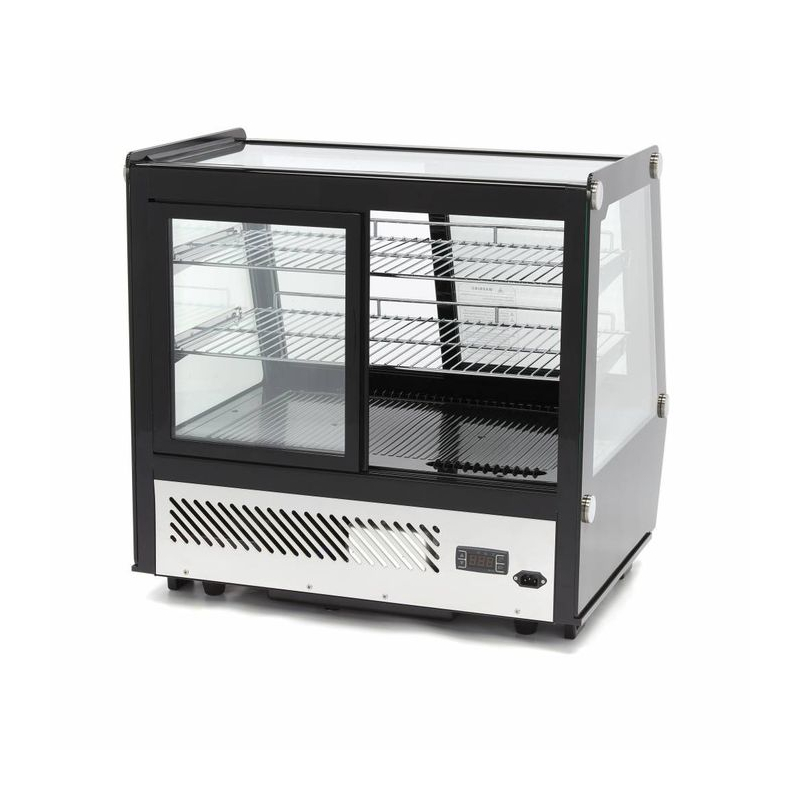 Gebakskoelvitrine - 125 L - 71 cm - schuifdeuren voor en achter - Maxima - 09400847