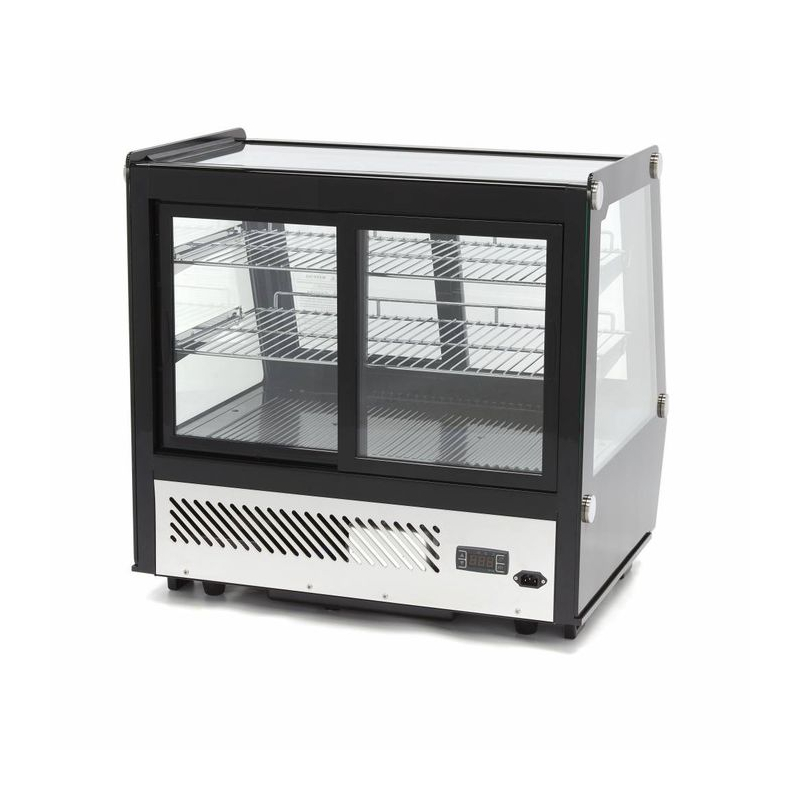 Gebakskoelvitrine - 125 L - 71 cm - schuifdeuren voor en achter - Maxima - 09400847