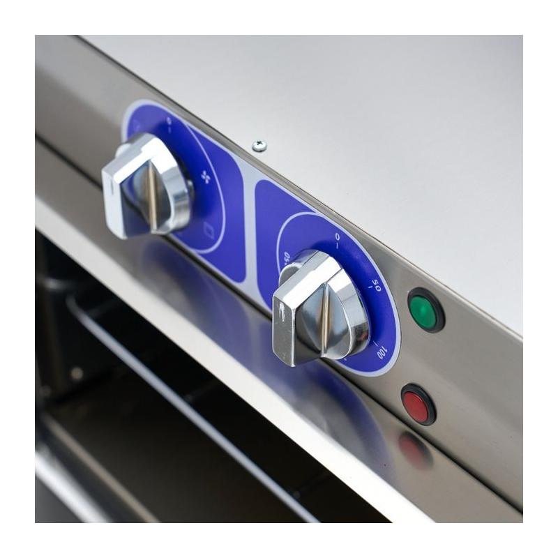 Elektrische professionele oven - dubbele eenheid - diepte 60 cm - Maxima - 09391500