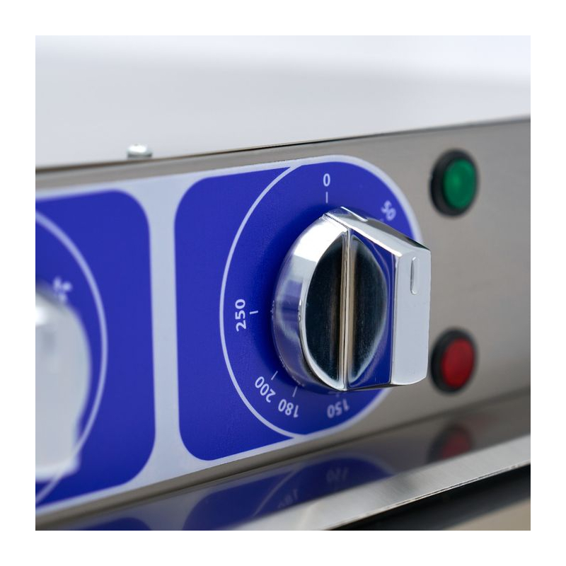 Elektrische professionele oven - dubbele eenheid - diepte 60 cm - Maxima - 09391500