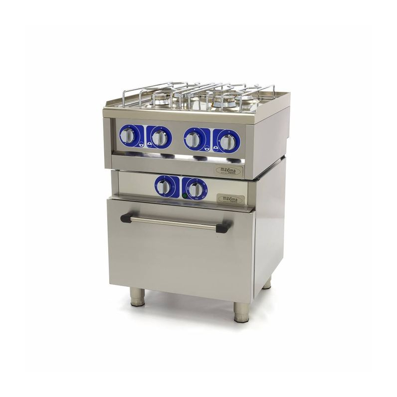 Elektrische professionele oven - dubbele eenheid - diepte 60 cm - Maxima - 09391500