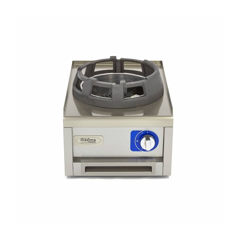 Wok kooktoestel - &Oslash;28 cm kookring - diepte 60 cm - gas - Maxima - 09391560