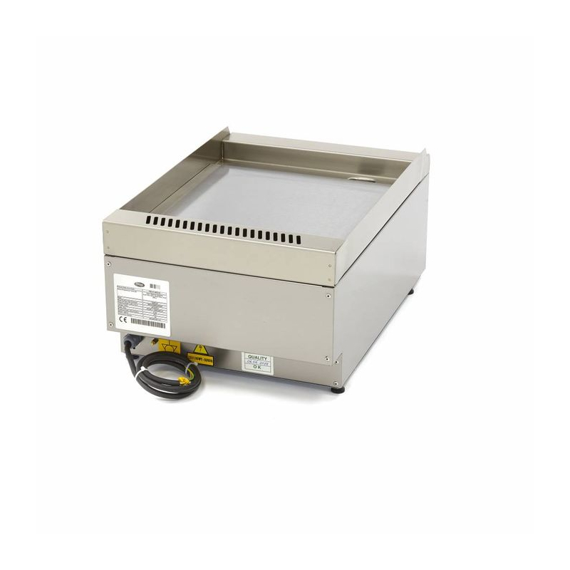 Grill van commerci&euml;le kwaliteit - glad - enkele eenheid - diepte 60 cm - elektrisch - Maxima - 09391610