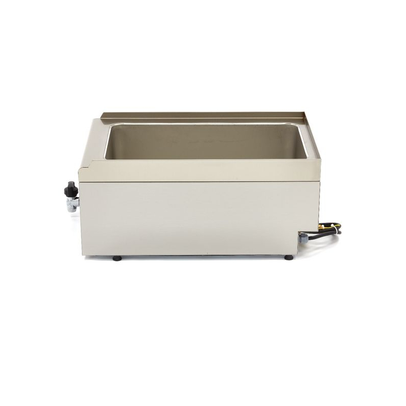 Bain Marie - enkelvoudige eenheid - 60 cm - met afvoetkraan - elektrisch - Maxima - 09391680