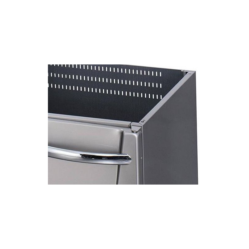 Heavy Duty onderstel - dubbele eenheid - diepte 70 cm - met deuren - Maxima - 09397001