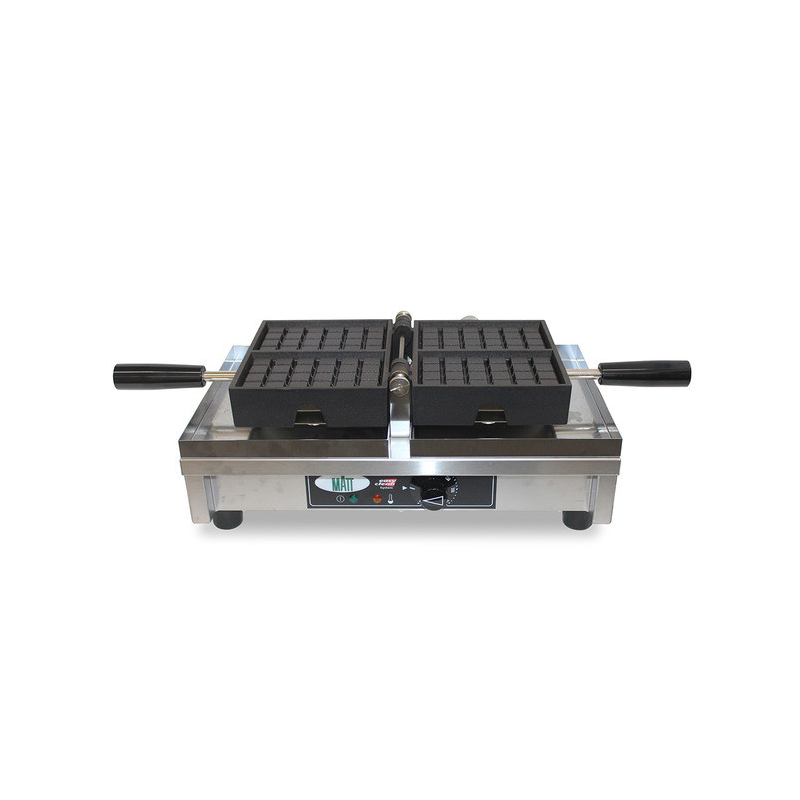 Enkel wafelijzer - 4 x 6 gevuld - WECAJA