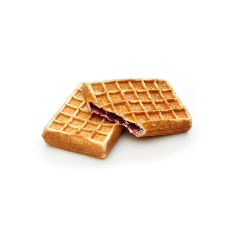 Enkel wafelijzer - 4 x 6 gevuld - WECAJA