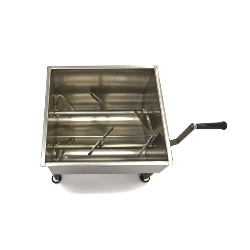 Vleesmixer - 30 L - 25 kg vlees - dubbele as - handmatig - Maxima - 09368000
