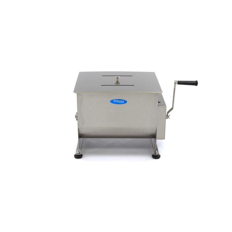 Vleesmixer - 30 L - 25 kg vlees - dubbele as - handmatig - Maxima - 09368000