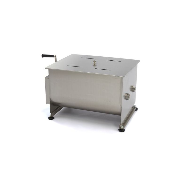 Vleesmixer - 50 L - 43 kg vlees - dubbele as - handmatig - Maxima - 09368002