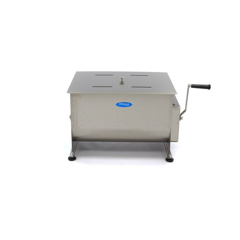 Vleesmixer - 50 L - 43 kg vlees - dubbele as - handmatig - Maxima - 09368002