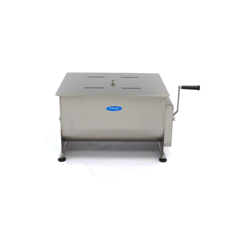 Vleesmixer - 60 L - 55 kg vlees - dubbele as - handmatig - Maxima - 09368003