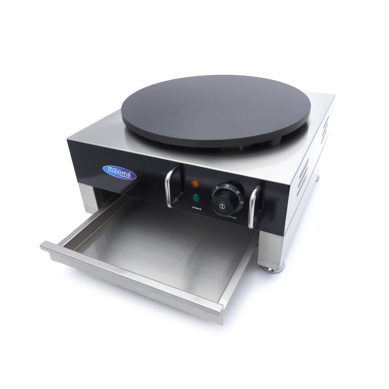 Cr&ecirc;pemaker - enkele cr&ecirc;pe - 40 cm - met beslagverdeler - Maxima - 09374070