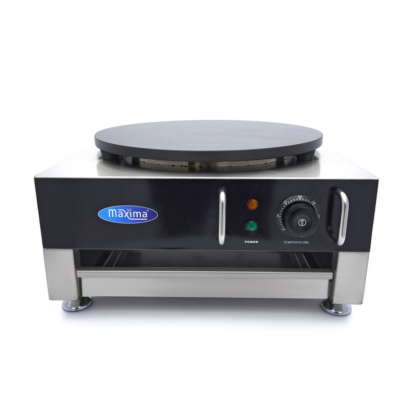 Cr&ecirc;pemaker - enkele cr&ecirc;pe - 40 cm - met beslagverdeler - Maxima - 09374070