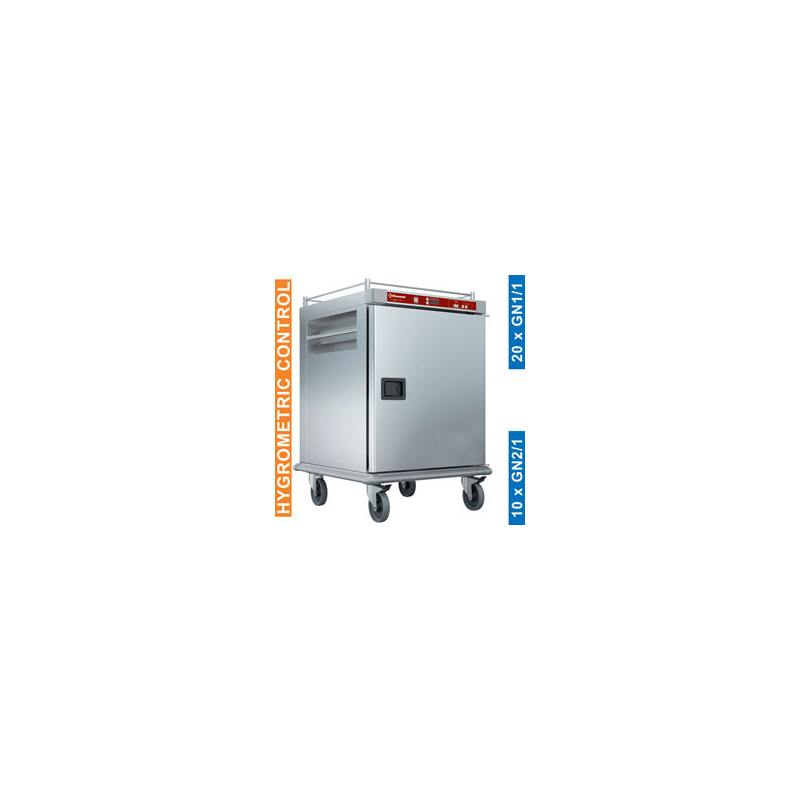 Chariot chauffant pour repas, 10 GN 2/1 - Diamond