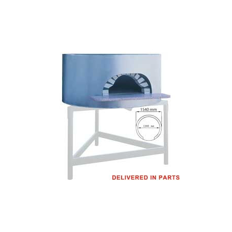 Traditionele houtgestookte pizzaoven 1300 mm (gedemonteerd) - Diamant