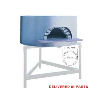 Traditionele houtgestookte pizzaoven 1300 mm (gedemonteerd) - Diamant