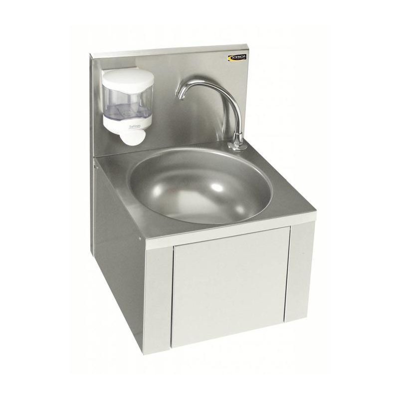Femoraal handwasstation met voorgemengde zeepdispenser - LMASBD