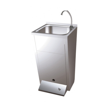 Handwasbak met voetbediening - LMAP1