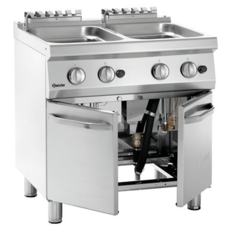 Pastakoker op gas 48 L - Bartscher 700 open