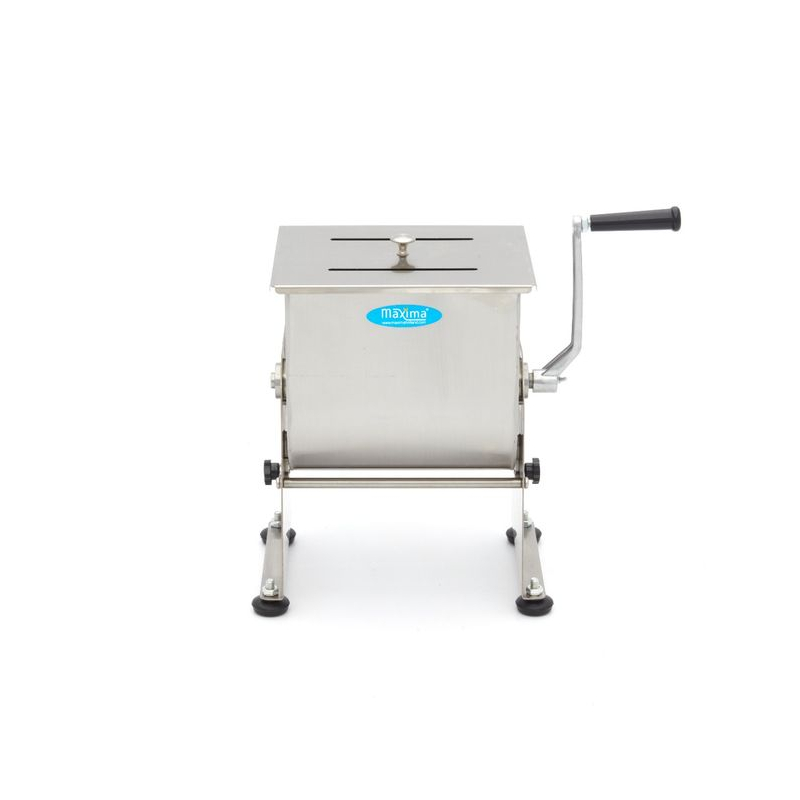 Vleesmixer - 10 L - 7,5 kg vlees - kantelbare kuip - handmatig - Maxima - 09368010