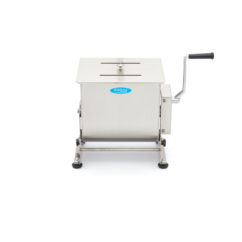 Vleesmixer - 20 L - 16 kg vlees - kantelbare kuip - handmatig - Maxima - 09368011