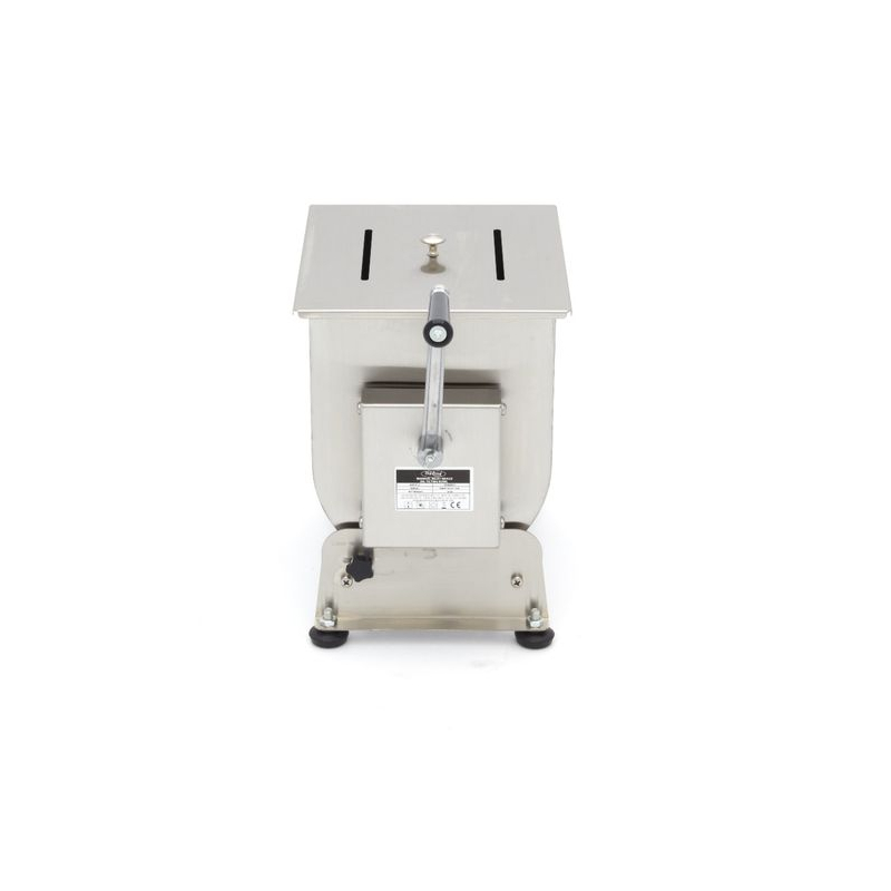 Vleesmixer - 20 L - 16 kg vlees - kantelbare kuip - handmatig - Maxima - 09368011