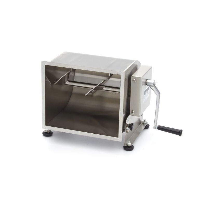 Vleesmixer - 20 L - 16 kg vlees - kantelbare kuip - handmatig - Maxima - 09368011