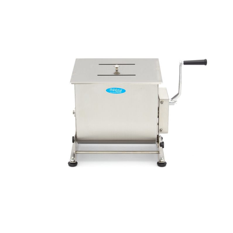Vleesmixer - 30 L - 25 kg vlees - kantelbare kuip - handmatig - Maxima - 09368012