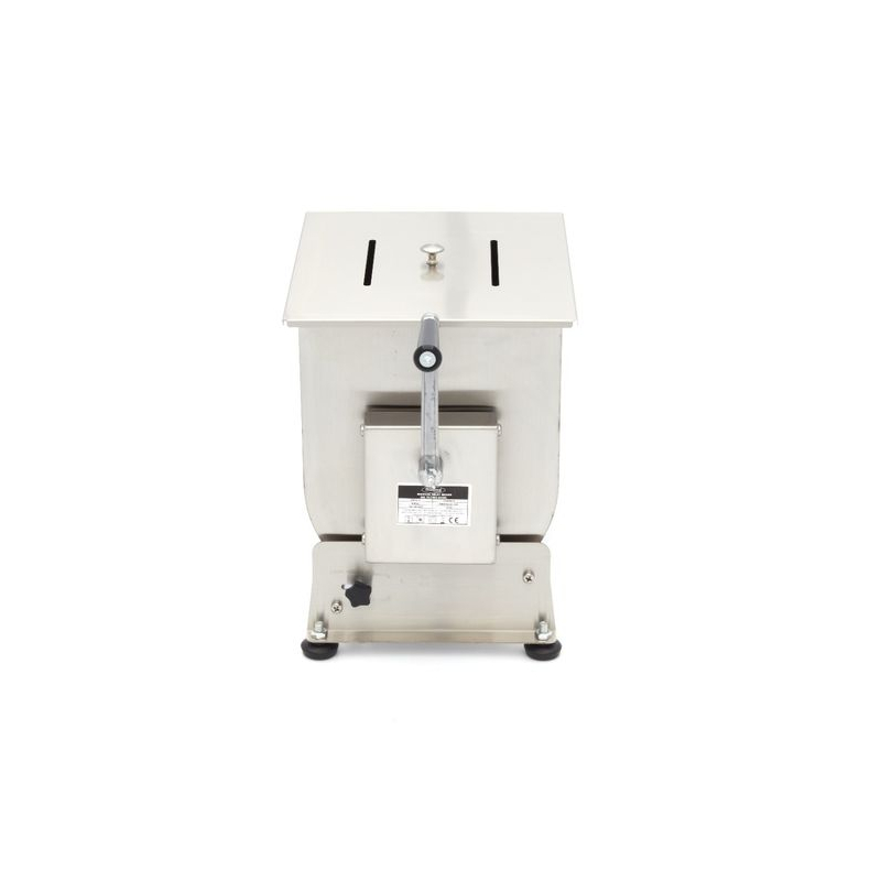 Vleesmixer - 30 L - 25 kg vlees - kantelbare kuip - handmatig - Maxima - 09368012