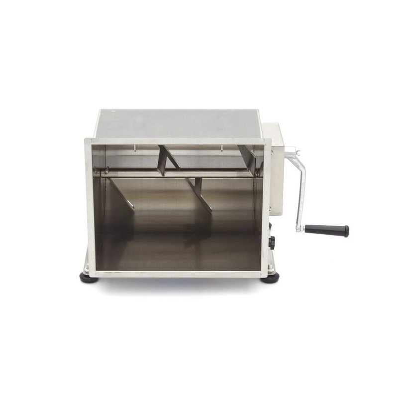 Vleesmixer - 30 L - 25 kg vlees - kantelbare kuip - handmatig - Maxima - 09368012