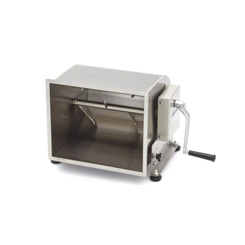 Vleesmixer - 30 L - 25 kg vlees - kantelbare kuip - handmatig - Maxima - 09368012