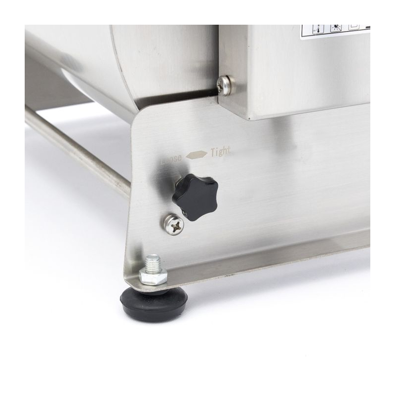 Vleesmixer - 30 L - 25 kg vlees - kantelbare kuip - handmatig - Maxima - 09368012