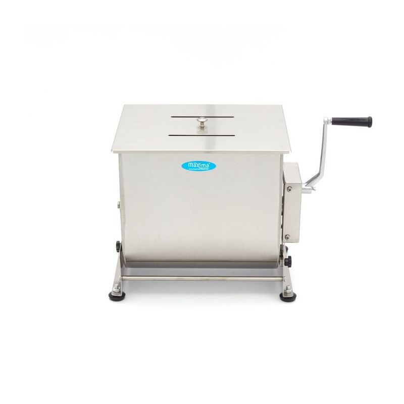 Vleesmixer - 40 L - 35 kg vlees - kantelbare kuip - handmatig - Maxima - 09368013