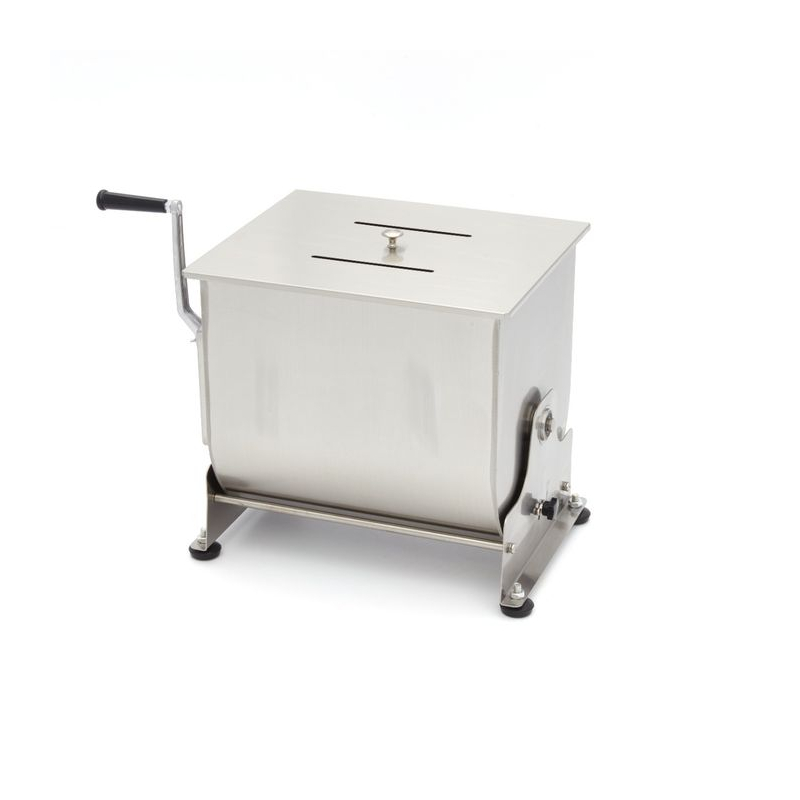 Vleesmixer - 40 L - 35 kg vlees - kantelbare kuip - handmatig - Maxima - 09368013