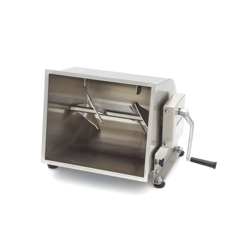 Vleesmixer - 40 L - 35 kg vlees - kantelbare kuip - handmatig - Maxima - 09368013