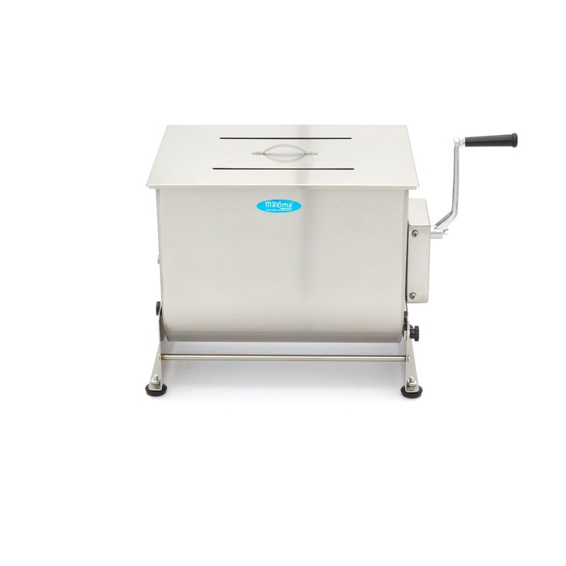 Vleesmixer - 50 L - 43 kg vlees - kantelbare kuip - handmatig - Maxima - 09368014