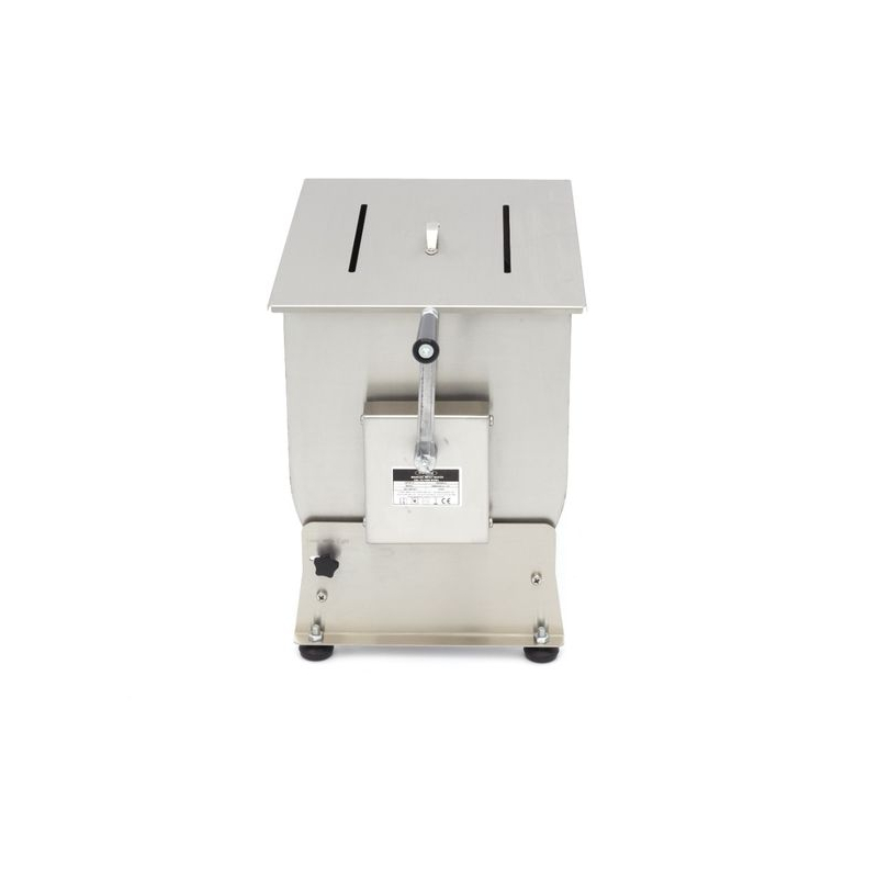 Vleesmixer - 50 L - 43 kg vlees - kantelbare kuip - handmatig - Maxima - 09368014