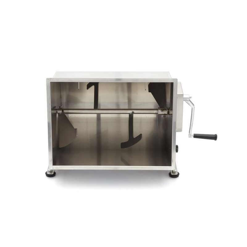 Vleesmixer - 50 L - 43 kg vlees - kantelbare kuip - handmatig - Maxima - 09368014