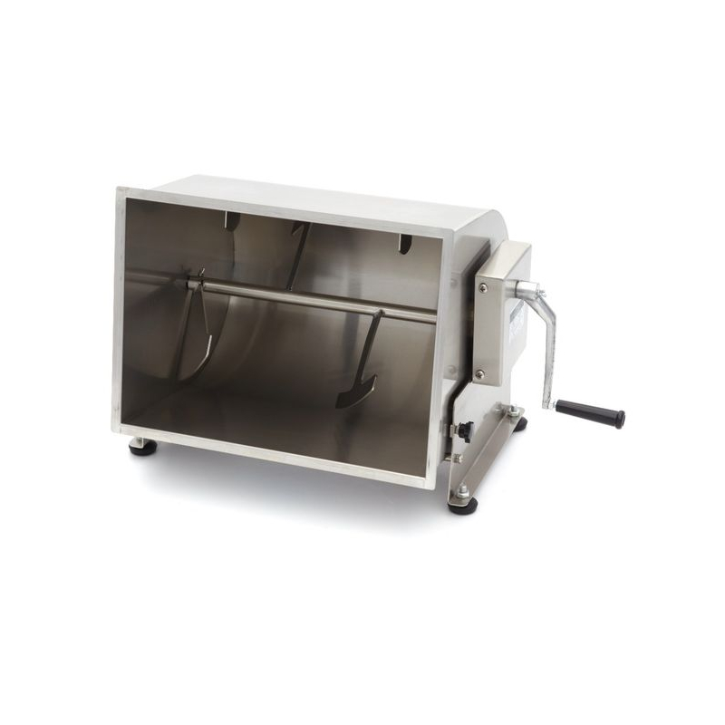 Vleesmixer - 50 L - 43 kg vlees - kantelbare kuip - handmatig - Maxima - 09368014