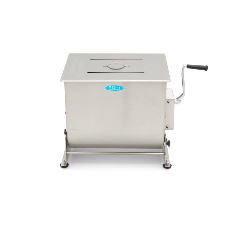 Vleesmixer - 60 L - 55 kg vlees - kantelbare kuip - handmatig - Maxima - 09368015